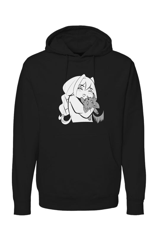 independent pullover hoody black