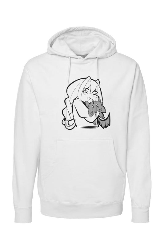 independent pullover hoody with black 